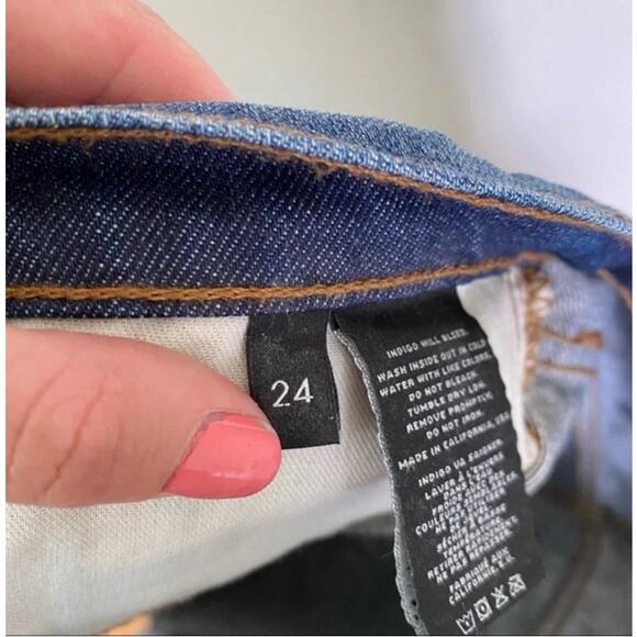 J Brand Nash Slouchy Boy Fit Shorts Synthesis 24 - Picture 7 of 7